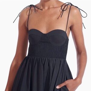 Elegant Black Spaghetti Strap Dress